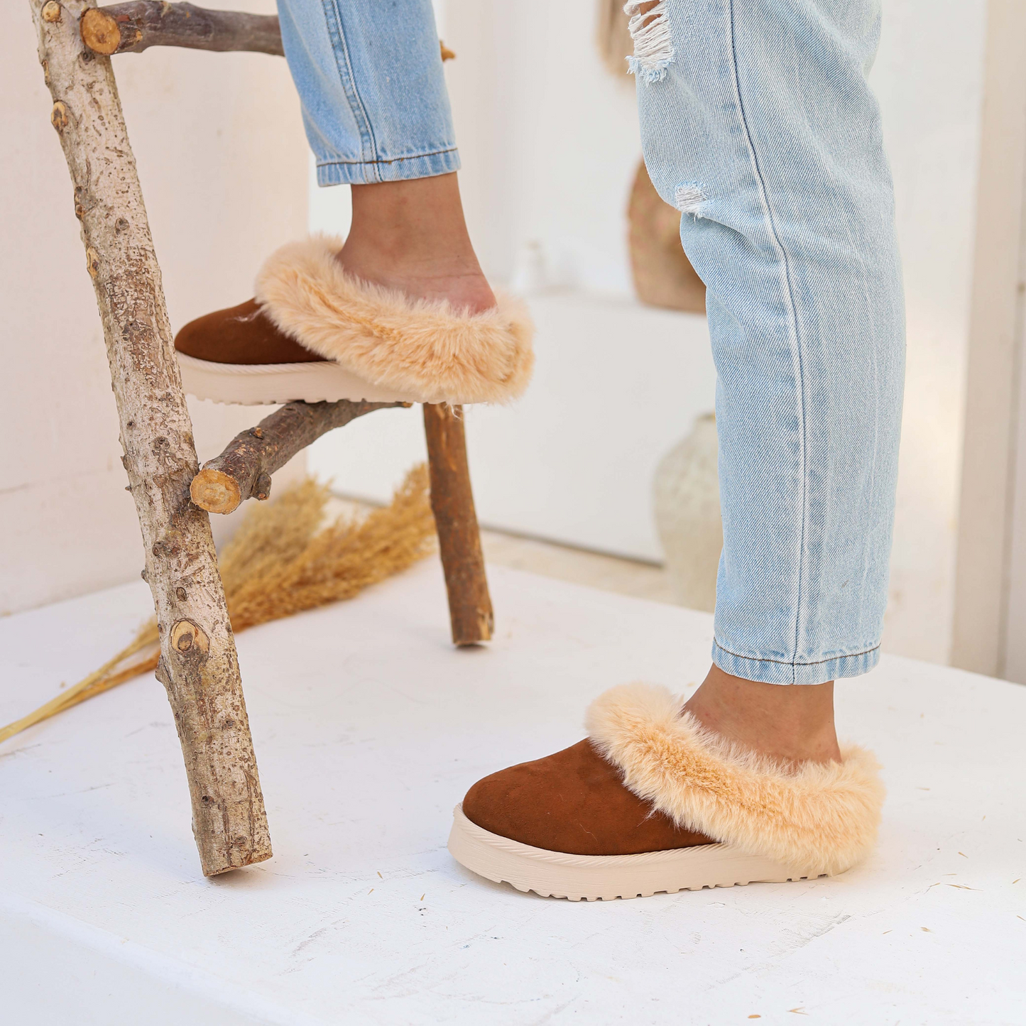 Fur Mules